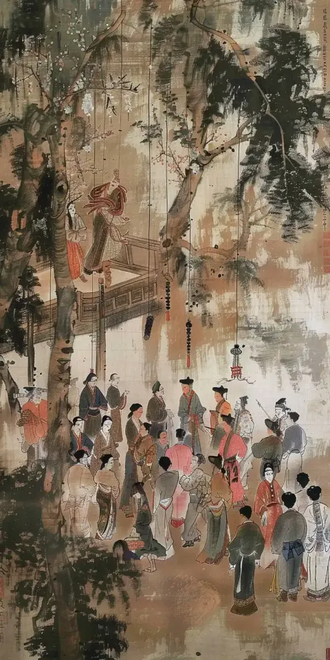 Chinese Costume Handscroll
