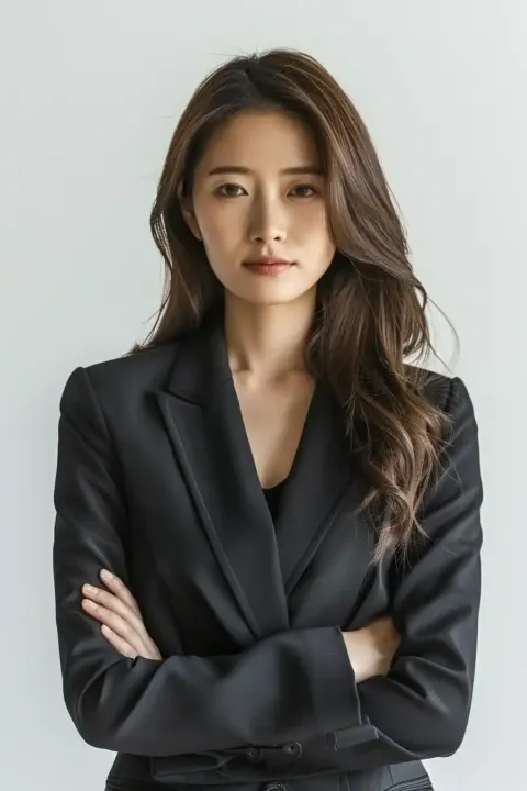 Photorealistic Asian Businesswoman
