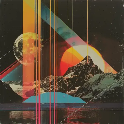 Vintage Weather Jitter Collage