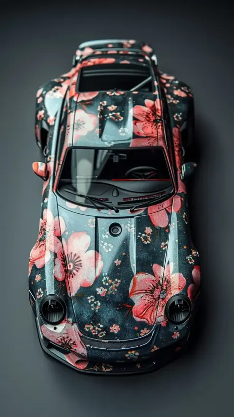 Realistic RWB Porsche Portrait