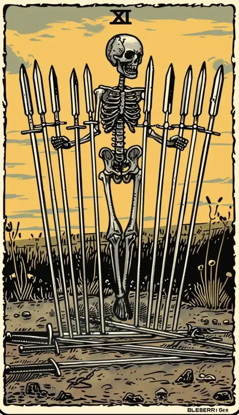 Tripping Tarot Swords