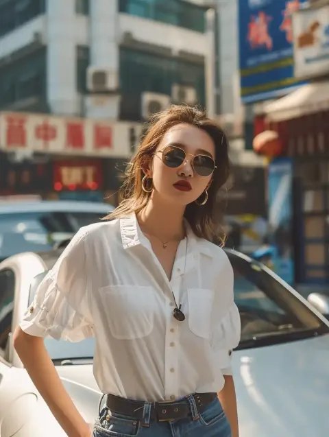 Shanghai Woman by Porsche