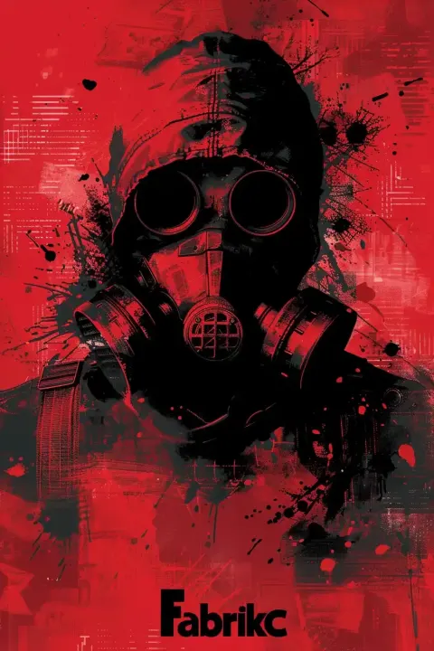 Dystopian Industrial Band Logo