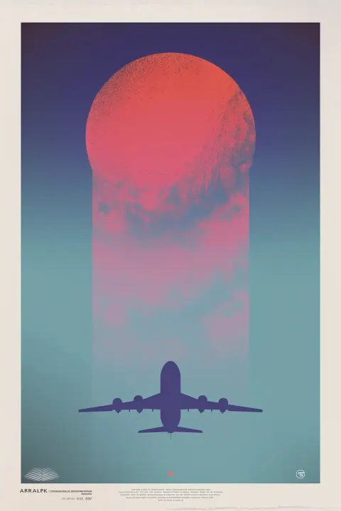 Futuristic Travel Poster
