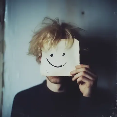 Blurred Smiley-Faced Model