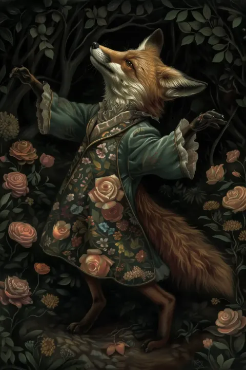 Vintage Fox in Morris Forest