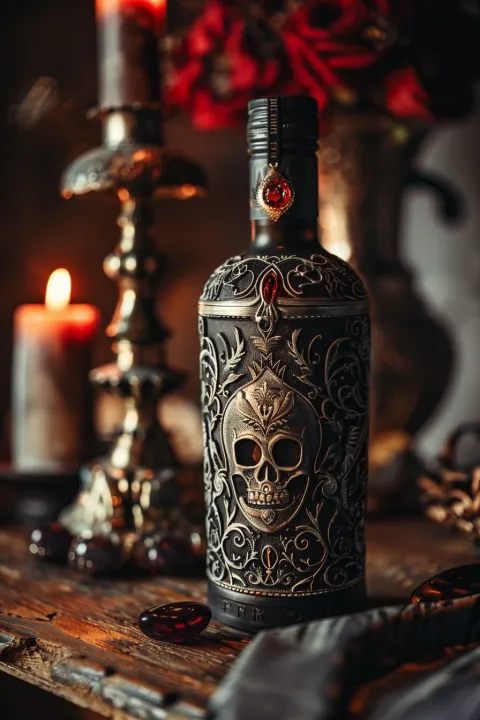 Ifrit Mezcal Bottle Product Photography Shot