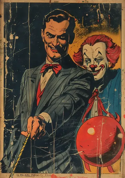Retro Circus Whip Act