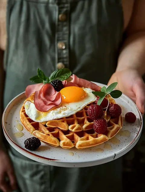 Surreal Breakfast Plate HD