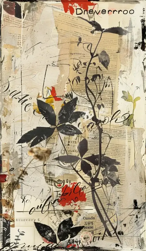 Mixed Media Collage Dneverro
