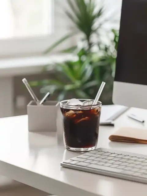 Minimalist Office Setup