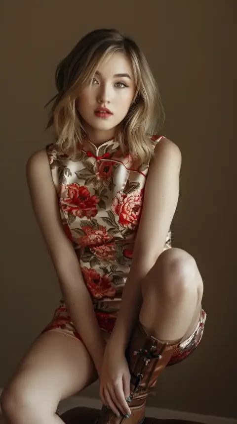 Cheongsam Beauty Portrait