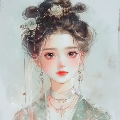 Cartoon Chinese Princess