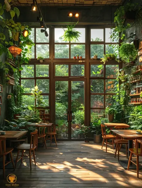 Sunlit Tea Haven
