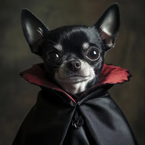 Chihuahua Vampire Costume Fantasy Cute