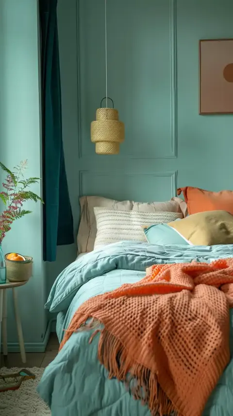 Nordic Bedroom Flat Style