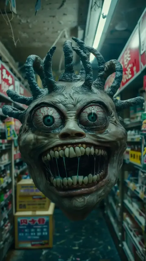 Symmetrical Horror Store Face