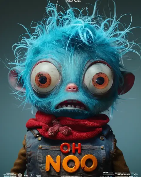 Dr Seuss Horror Poster