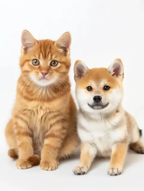 Orthogonal Pets Studio Portrait
