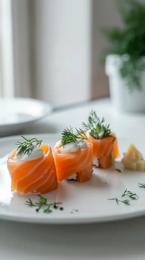 Minimalist Salmon Platter