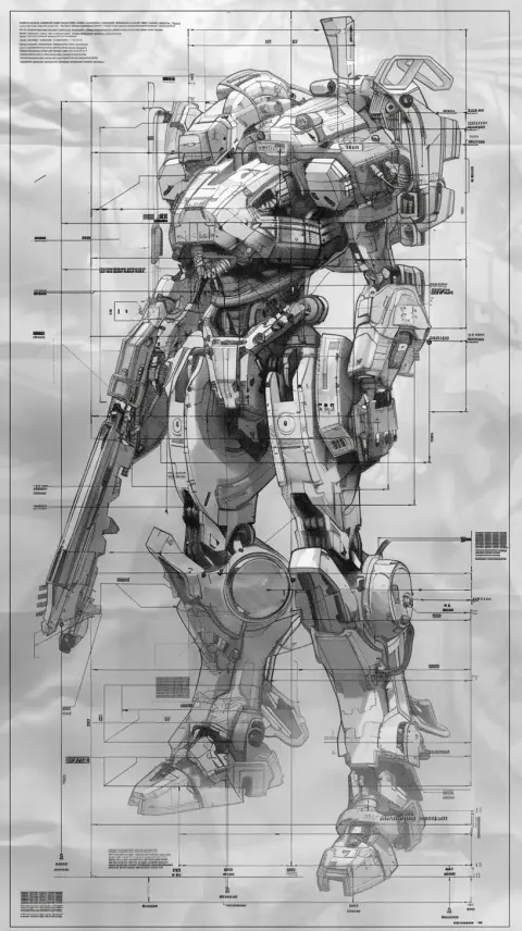 Detailed Wraith Blueprint