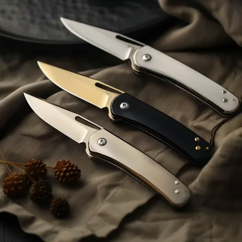 Luxury Mirror-Finish Knives