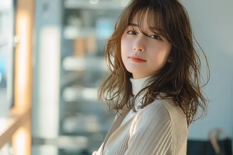 Modern Office Woman Portrait