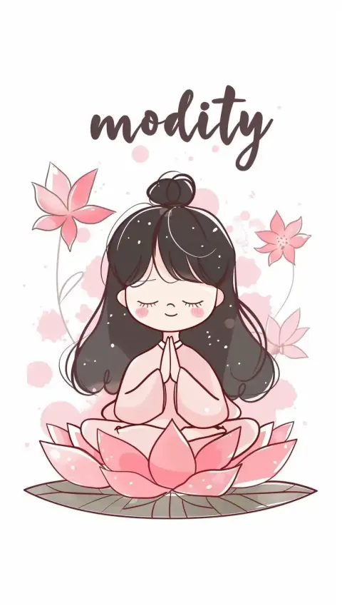 Chinese Lotus Meditator