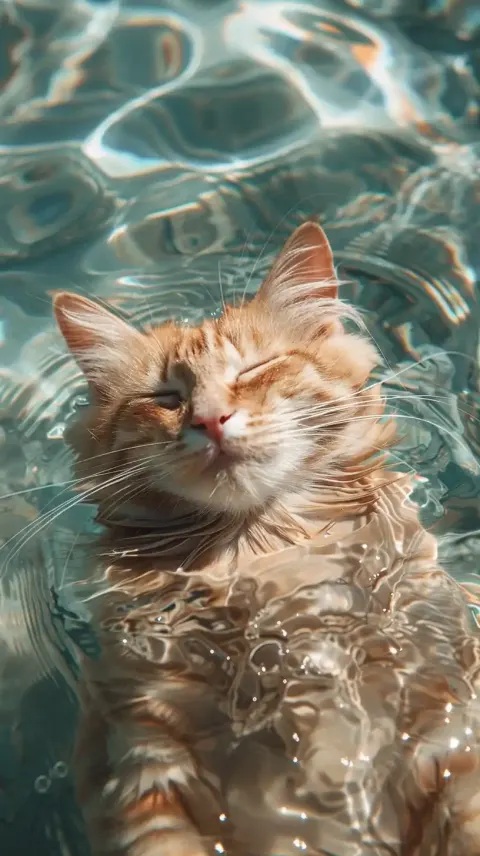 Y2K Cat Pool Float