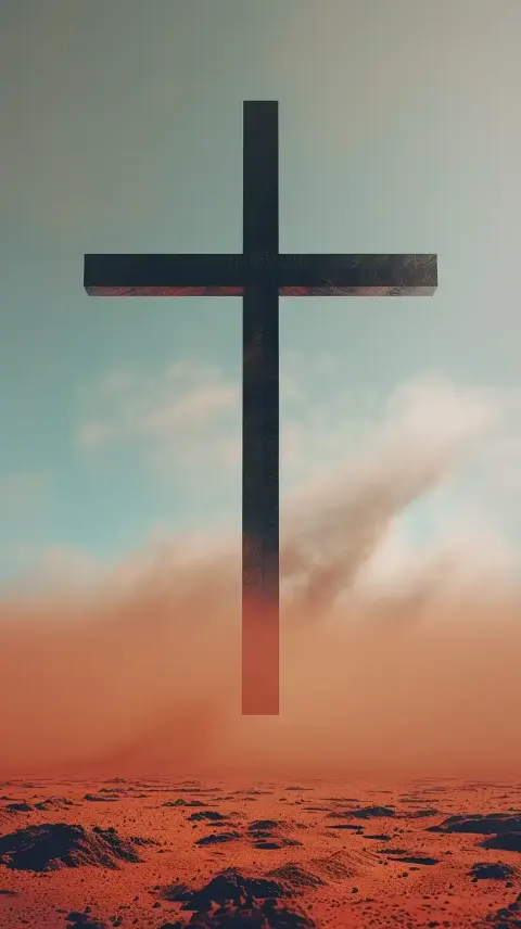 Levitating Mirror Cross