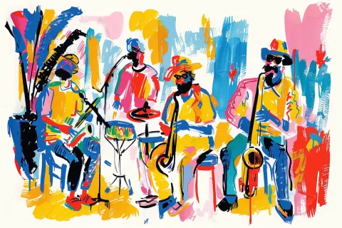 Matisse-style Jazz Band
