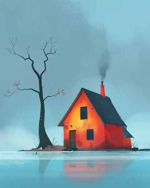Treehouse Dreamscape Sketch