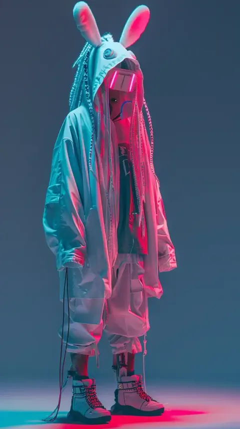 Futuristic Easter Couture Streetwear