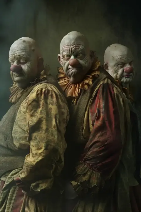 Circus Triplets in Fog