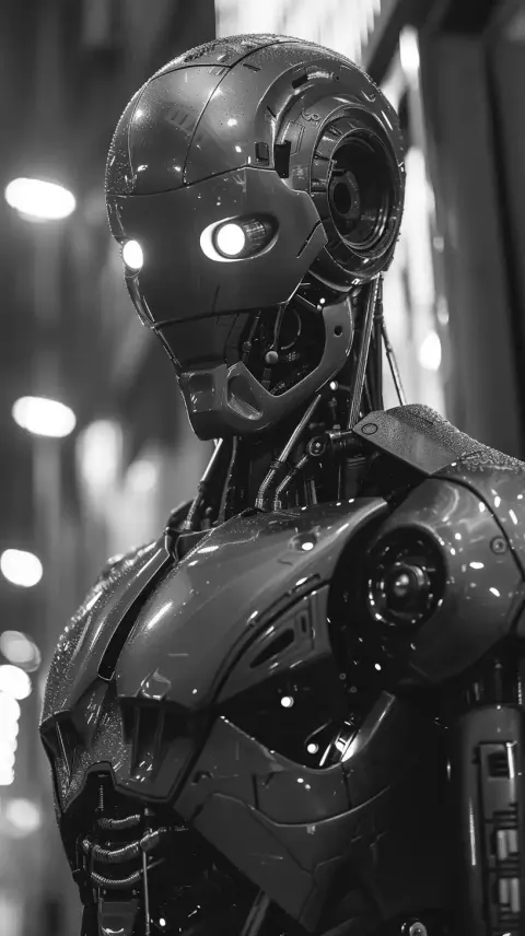 Cyborg Noir Action Film