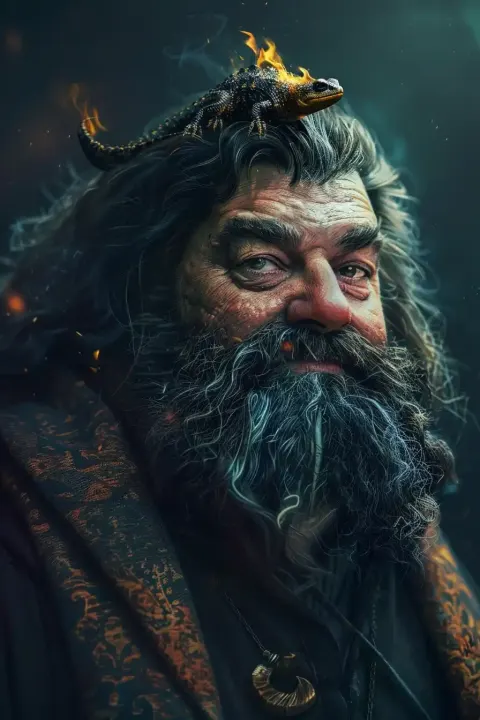 Linear Hagrid with Salamander