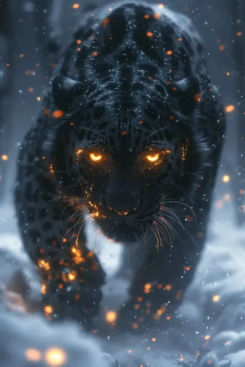 Cinematic Serpopard Silhouette