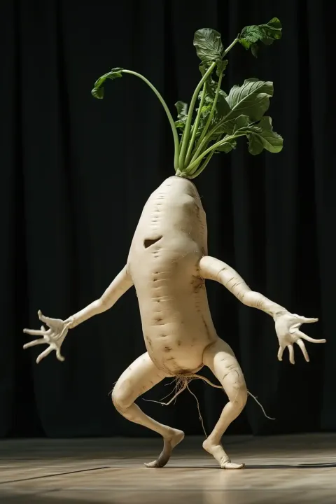 Realistic Daikon Dance Stage