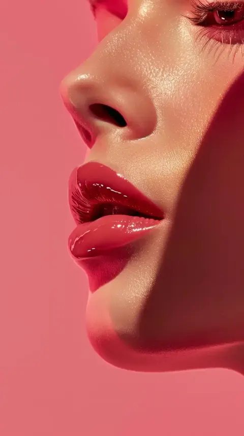 Elegant Lipstick Ad Maybelline Superstay