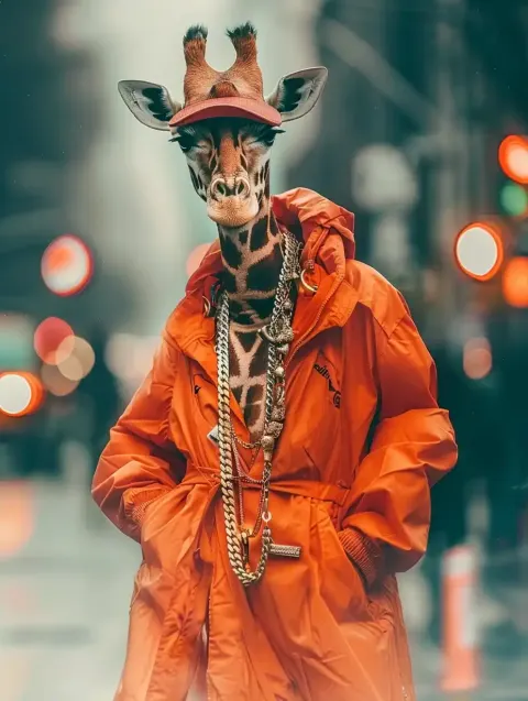 Giraffe Street Style Editorial