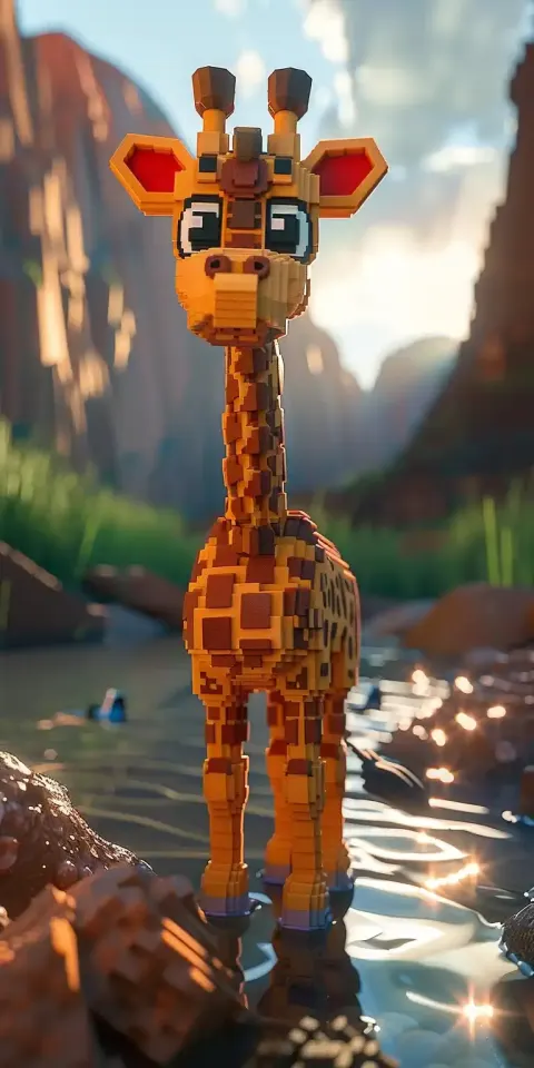 Minecraft Melman Raw Art