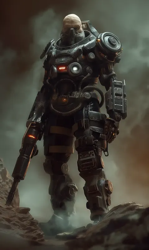 Futuristic Soldier in Unreal Engine
