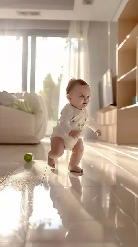 Minimalist Baby Furniture Scene