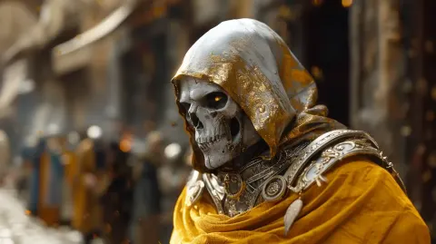 Golden Robed Necromancer