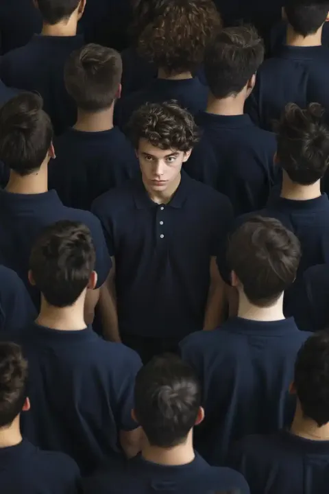 Navy Polo Group Symmetry