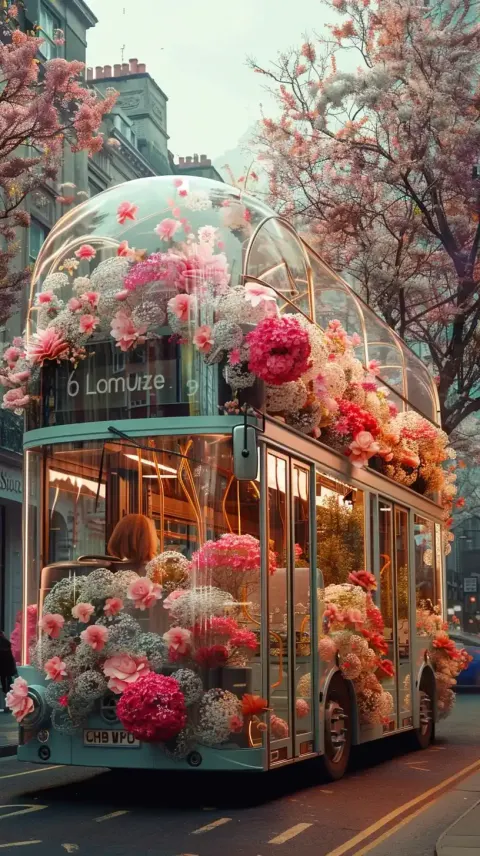 Glass Bus Floral Drive