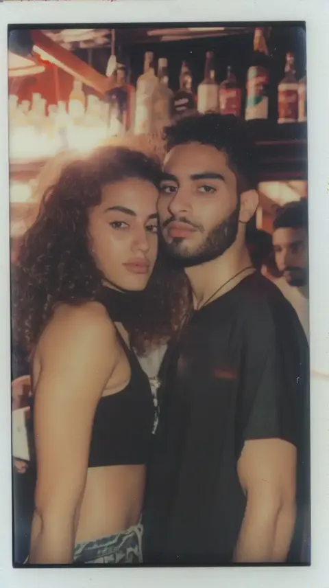 Egyptian Man Polaroid Party