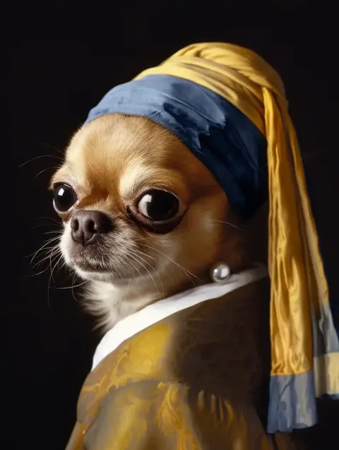 Detailed Chihuahua Portrait