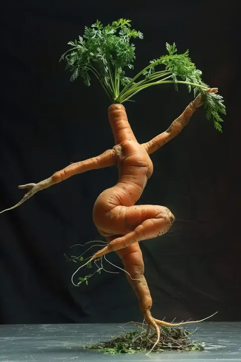 Carrot Woman Samba Dance