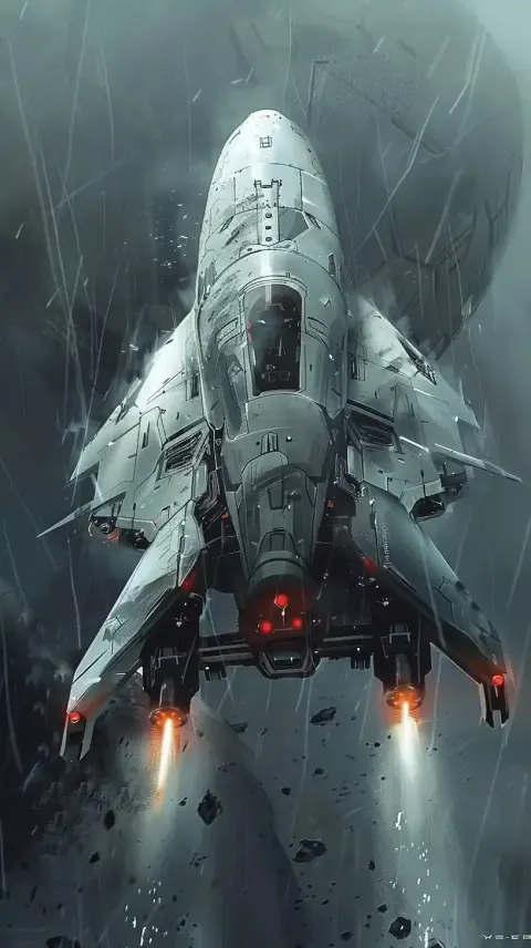 Futuristic Argo Illustration